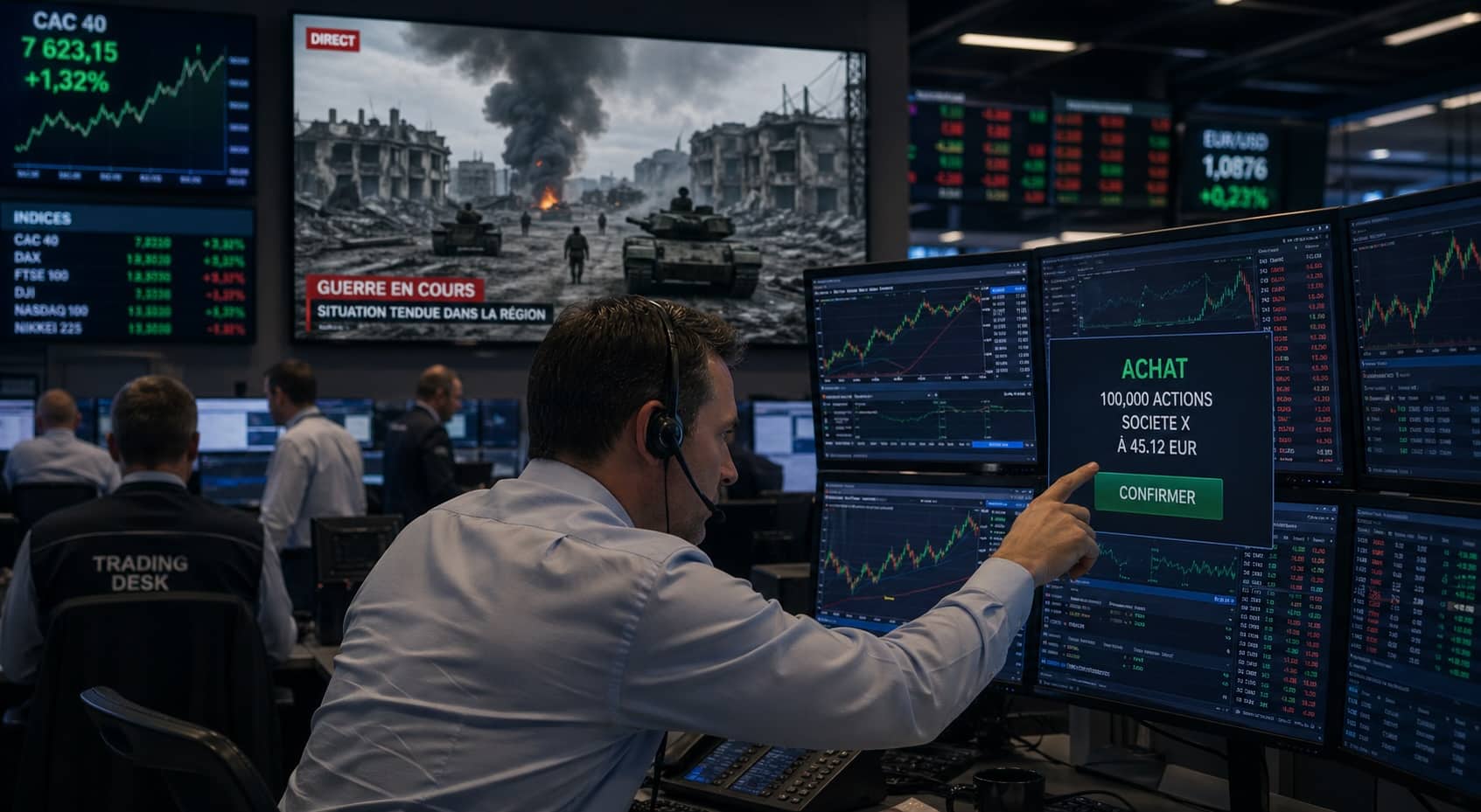 Gagner la guerre aujourd’hui avec les marchés financiers
