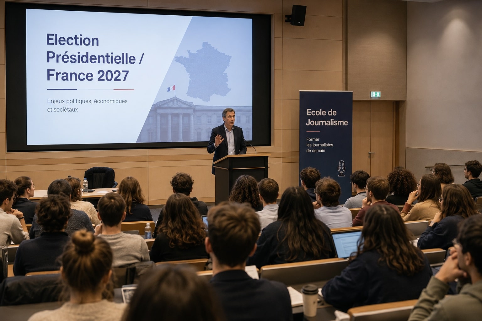 École de journalisme : bientôt la Présidentielle