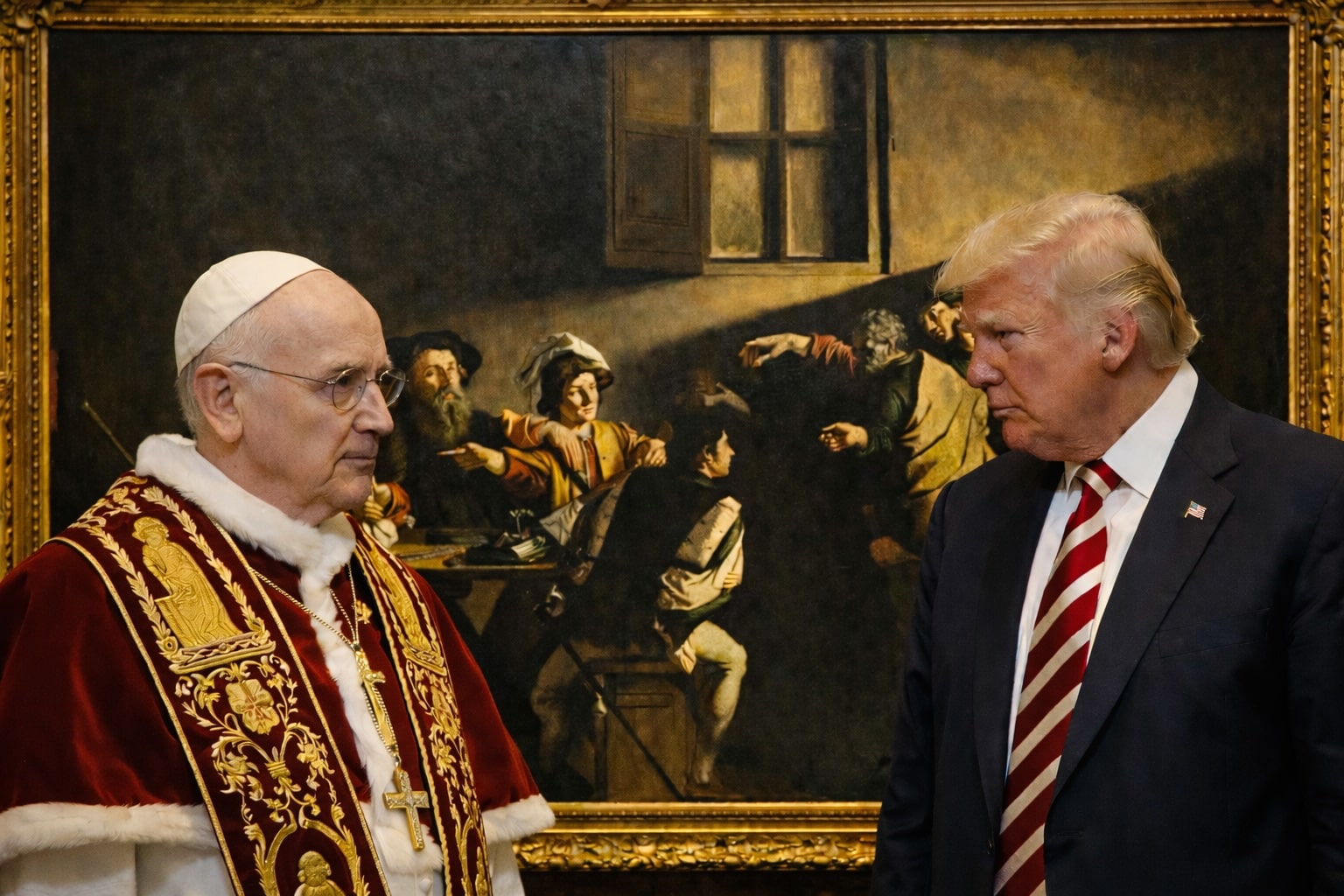 Léon XIV et Donald Trump… débattent