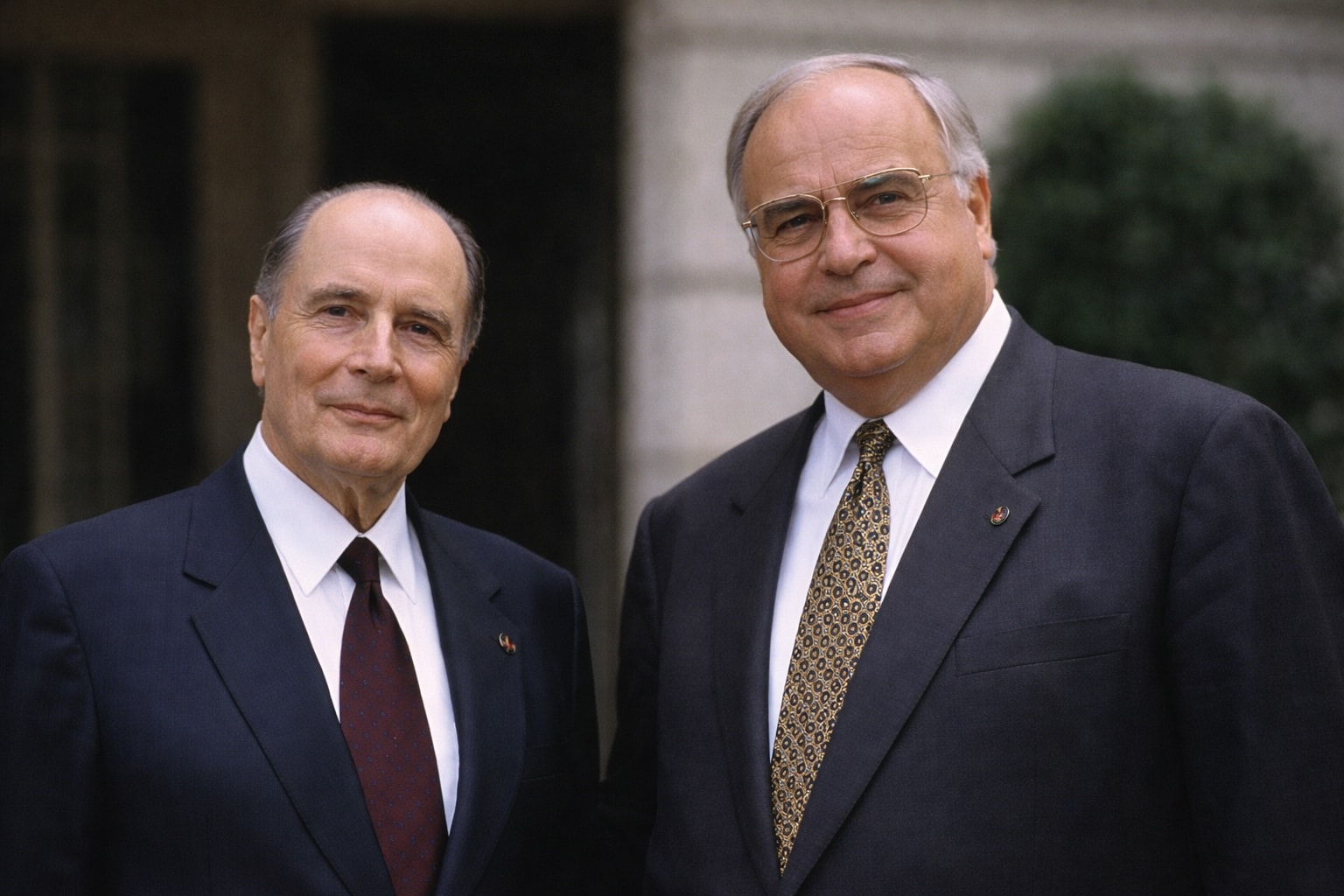 Mitterrand et Kohl s’angoissent