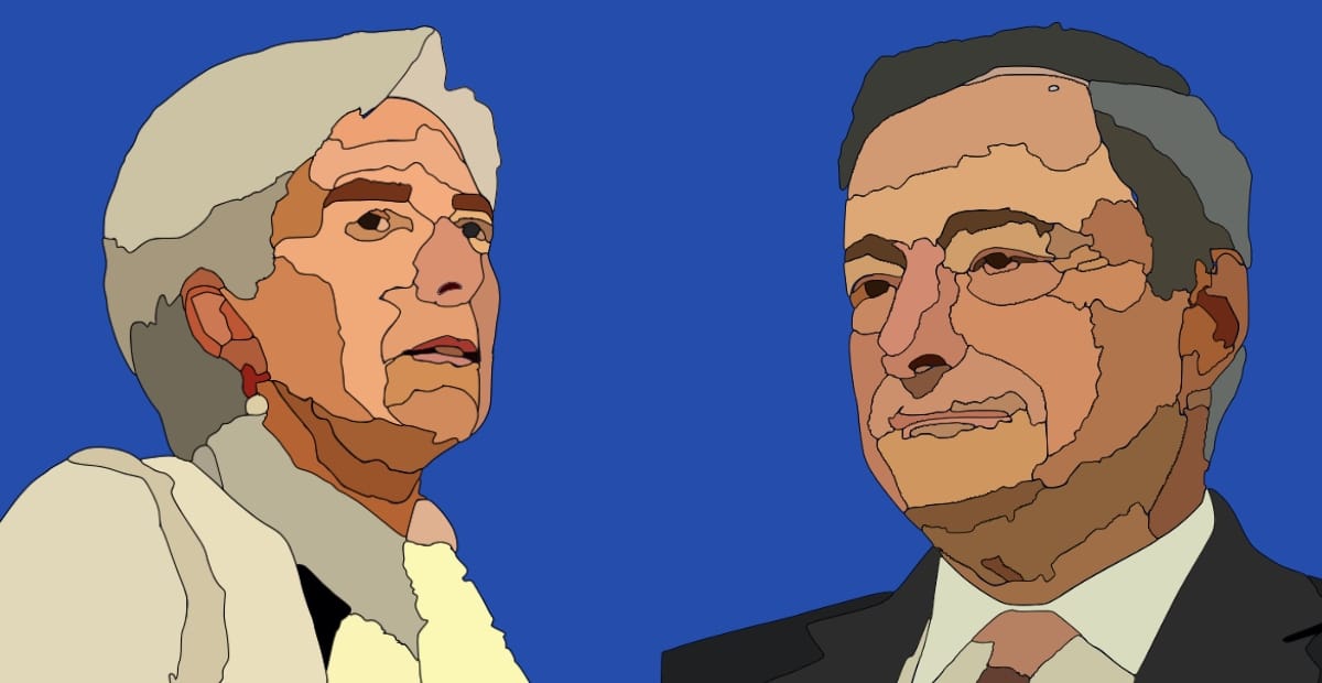  Christine Lagarde appelle Mario Draghi