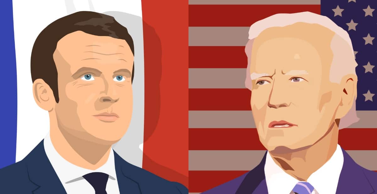  Macron appelle Biden