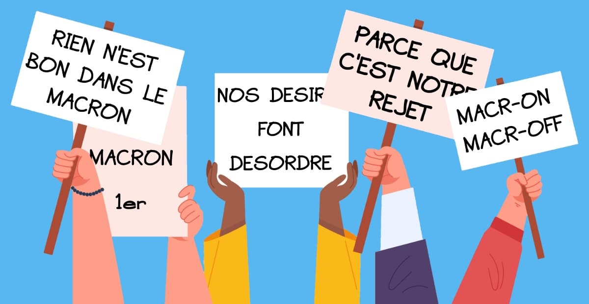  Je suis tombé par terre, c’est la faute à Voltaire, Le nez dans le goudron, c’est la faute à…