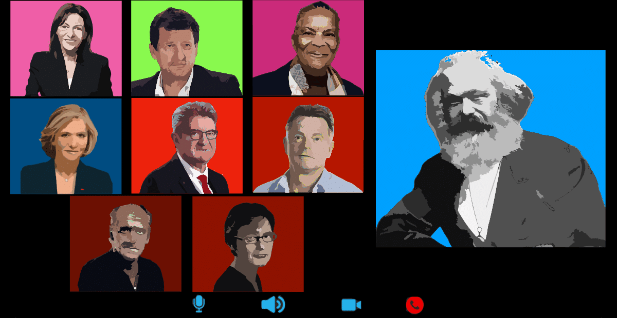  Zoom entre Karl Marx et tous les candidats à la Présidentielle