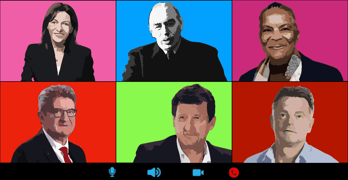  Zoom spécial avec Keynes, Taubira, Hidalgo, Jadot, Mélenchon et Roussel 